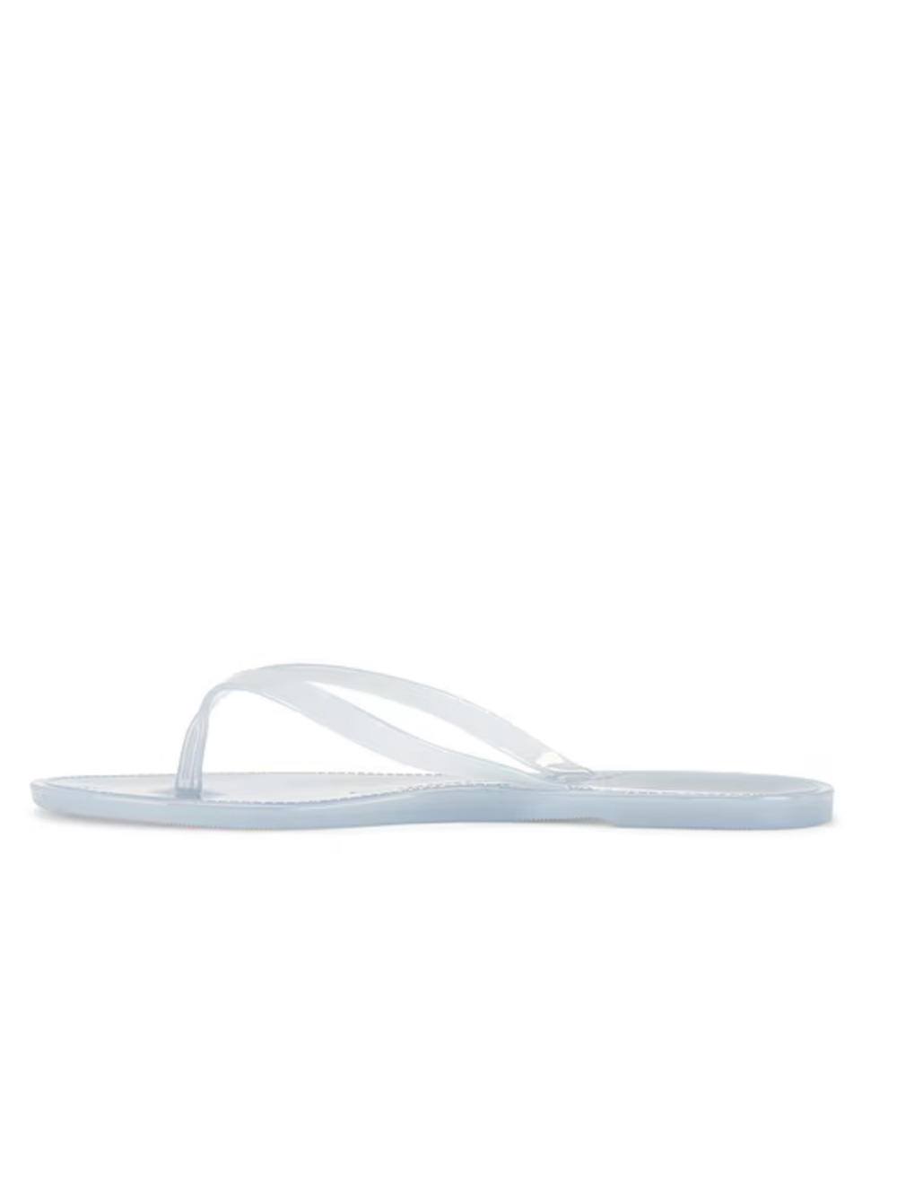 Black Suede Studio Crystal Flip Flops Baby Blue pvc sandals shoes Revolve 37 6 - Picture 3 of 11